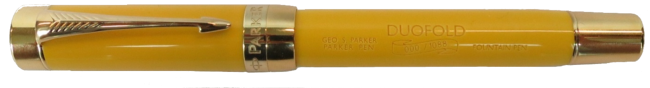 Parker Duofold Centennial Mandarin Yellow LE 125th